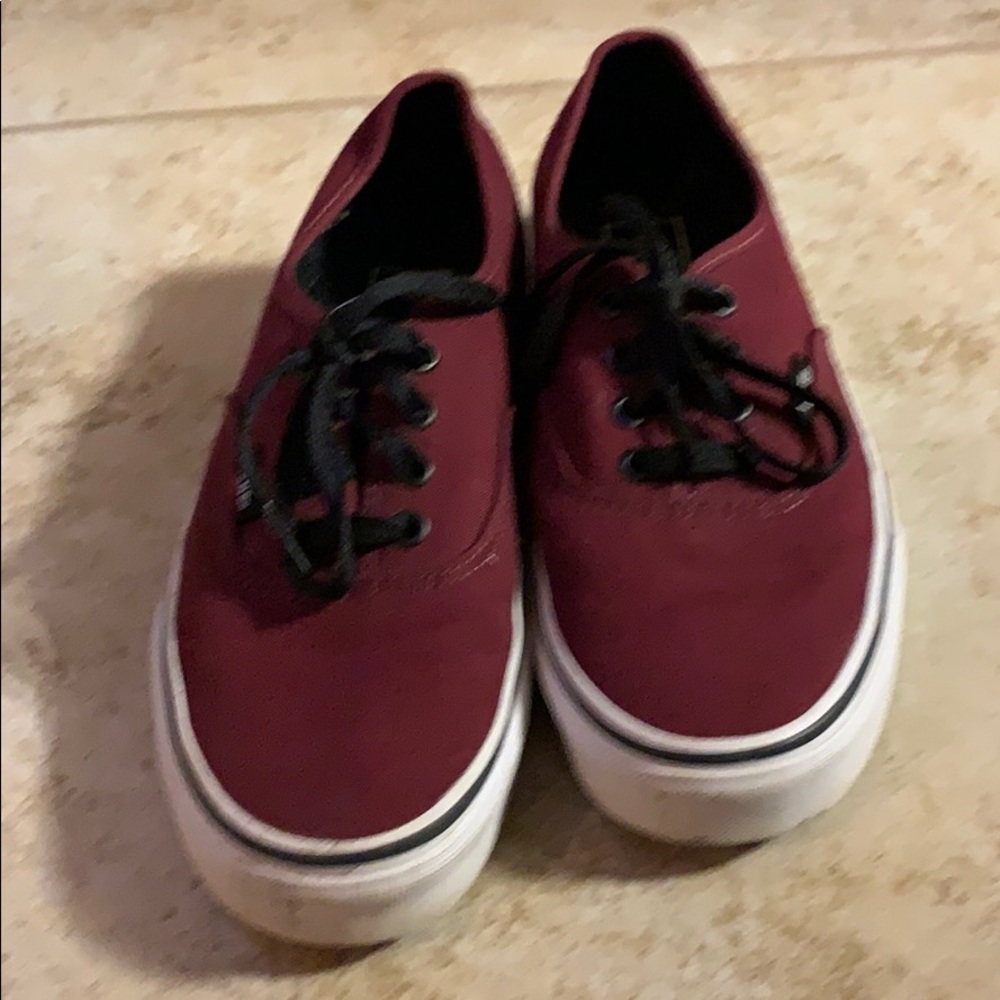 Women’s vans maroon